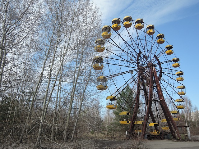 Bild von dem Riesenrad Pripyats